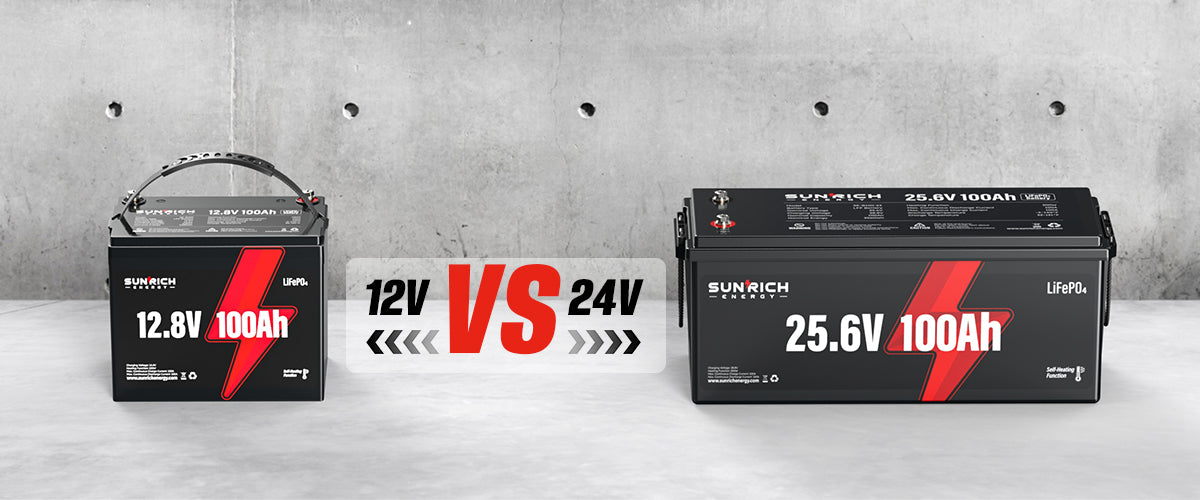 12V vs 24V Battery Systems: What's the Difference?