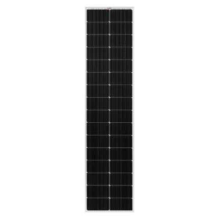 RICH SOLAR |130 Watt 12V Compact Narrow Panel for Vans, Campers, Boats | UL Certified