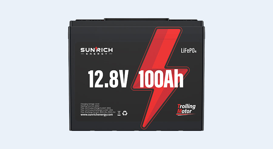 Sunrich Energy 12V 100Ah Lithium Battery SE-B100TM