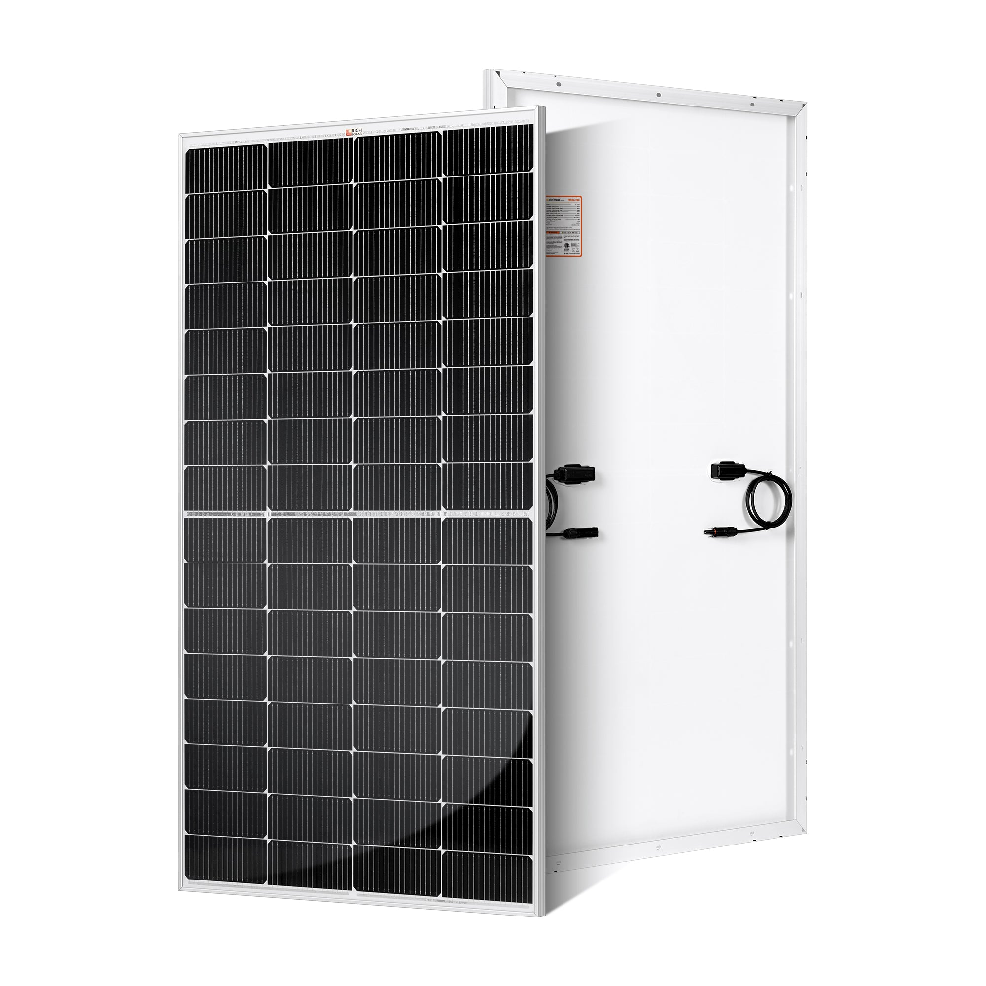 RICH SOLAR | 220 Watt 12V Off-Grid Solar Panel for RVs, Cabins, Boats | 25-Year Output Warranty | UL Certified