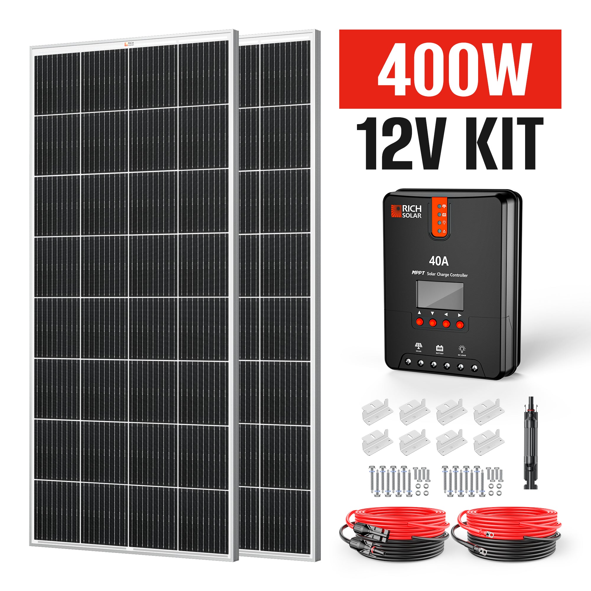 400 Watt Solar Panel Kit