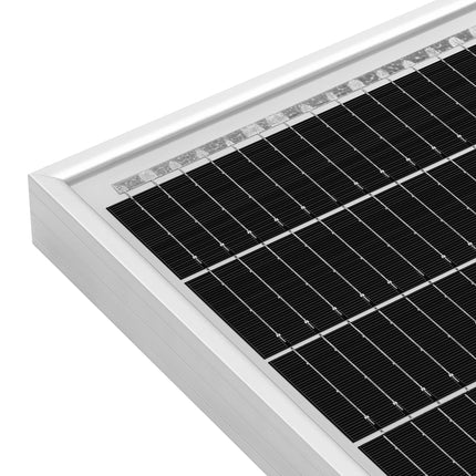 RICH SOLAR | 50 Watt 12V Compact Off-Grid Solar Panel for Boats, Vans, Trailers | 25-Year Output Warranty | UL Certified