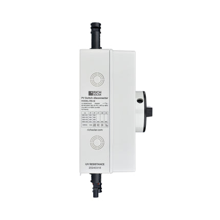 Solar PV DC Quick Disconnect Switch | Solar Array DC Quick Disconnect Switch | 1500 Volt 32 Amp | 2 Pole 1 String