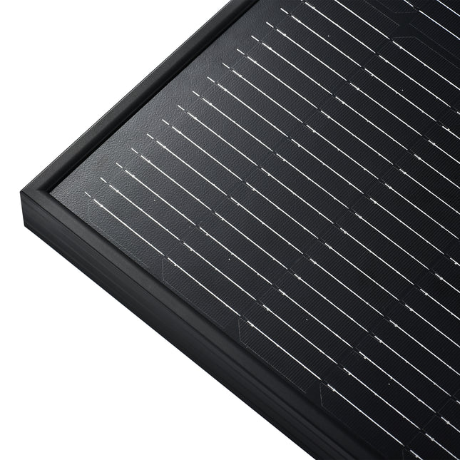 Rich Solar 250 Watt 24 Volt black Solar Panel | 25-Year Output Warranty | UL Certified