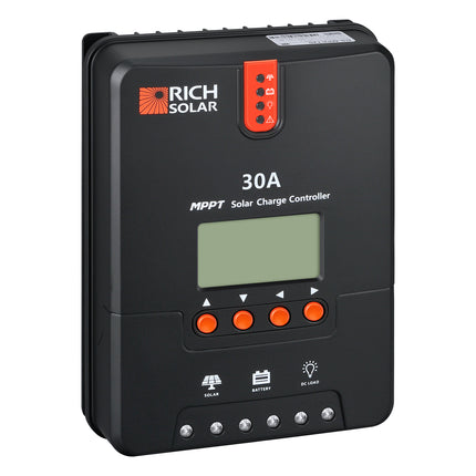 RICH SOLAR | 30 Amp MPPT Solar Charge Controller