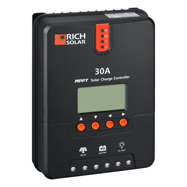 Rich Solar 30 Amp MPPT Solar Charge Controller