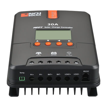 RICH SOLAR | 30 Amp MPPT Solar Charge Controller