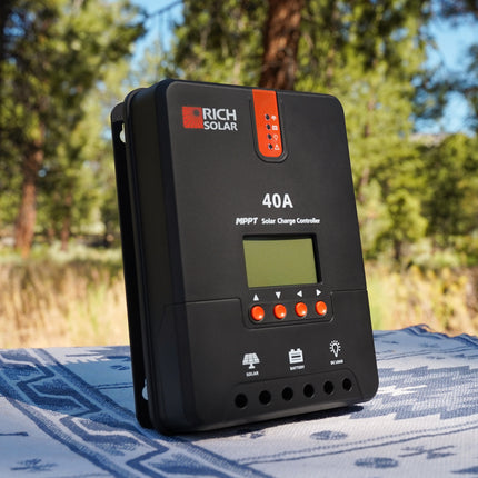 RICH SOLAR | 40 Amp MPPT Solar Charge Controller