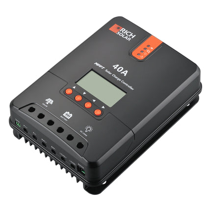 RICH SOLAR | 40 Amp MPPT Solar Charge Controller