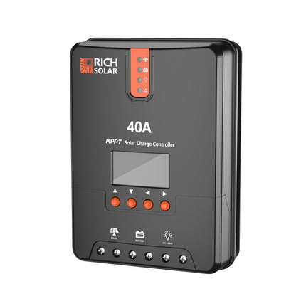 RICH SOLAR | 40 Amp MPPT Solar Charge Controller