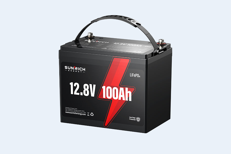 Sunrich Energy 12V 100Ah Lithium Battery SE-B100E