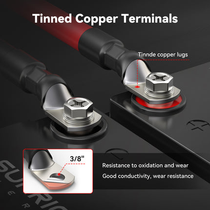 Sunrich Energy Inverter Battery Cables
